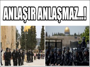 ERDOĞAN İLE BARIŞAN İSRAİL MESCİD-İ AKSA'YI BASTI; 35 MÜSLÜMAN YARALI