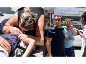 ÇARPTIKTAN SONRA SİNİR KRİZİ GEÇİRDİ: ''NE OLUR ÇOCUK SANA BİR ŞEY OLMASIN''
