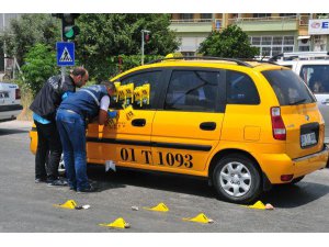 TAKSİCİYE KIRMIZI IŞIKTA 9 KURŞUN