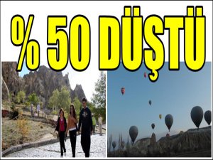 TURİZM KRİZİ KAPADOKYA'YI DA VURDU