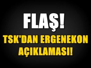 FLAŞ! TSK'den Ergenekon açıklaması!
