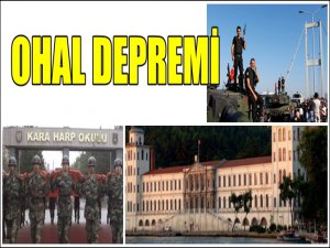 TSK'YA 2. OHAL DEPREMİ