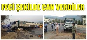 İZMİR'DE FECİ KAZA; 3 ÖLÜ 1 AĞIR YARALI