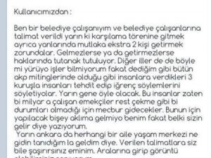 Çapulcu ayyaş Yorgo'dan mesaj var