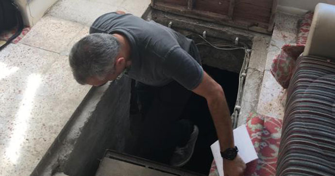 CEMAAT OKULUNDA 200 METRELİK TÜNEL