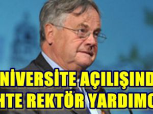 Üniversite Açılışında Sahte Rektör Yardımcısı
