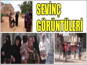 MENBİÇ IŞİD'DEN KURTULUŞUNU BAKIN NASIL KUTLADI