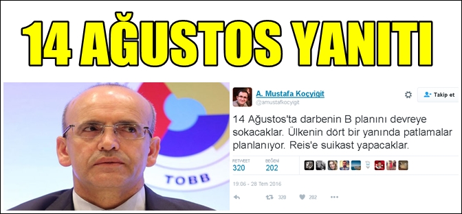MEHMET ŞİMŞEK'TEN FLAŞ AÇIKLAMA