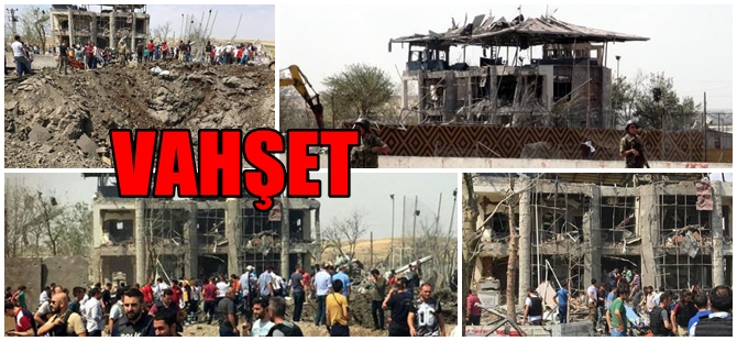 DİYARBAKIR'DA BOMBALI ARAÇ DEHŞETİ; 5 ŞEHİT 2 ÖLÜ 25 YARALI