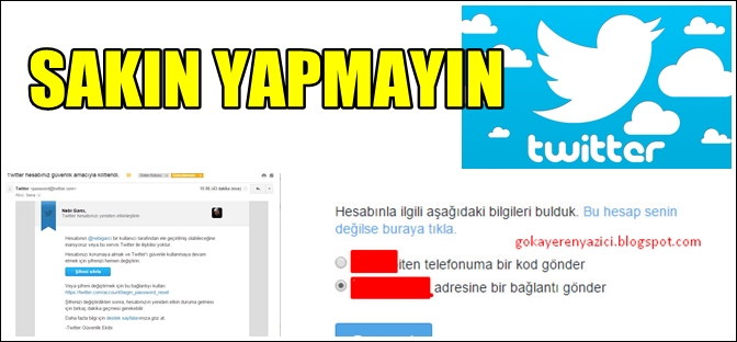 TWITTER KULLANICILARINA BÜYÜK TUZAK: SAKIN TIKLAMAYIN