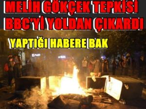 Melih Gökçek'in GEZİ TEPKİSİ BBC'ye Böyle Haber yaptırdı