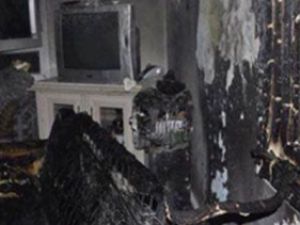 Antakya'da polisin yaktığı evin fotoğrafları!