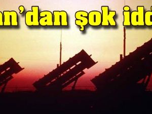 İran'dan şok iddia: Patriotlar İsrail için yerleştiriliyor.