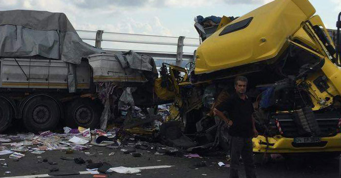 YAVUZ SULTAN SELİM KÖPRÜSÜ'NDE İLK KAZA: 1 ÖLÜ