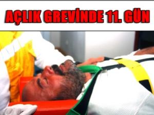 Açlık Grevi Yapan Köylü Hastaneye Kaldırıldı