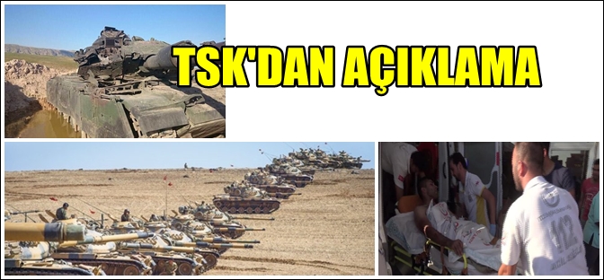 IŞİD'İN VURDUĞU TANKLARDA ŞEHİT SAYISI 3 OLDU