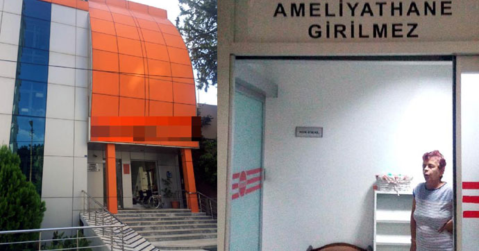 ÖZEL HASTANE'DE BÜYÜK SKANDAL