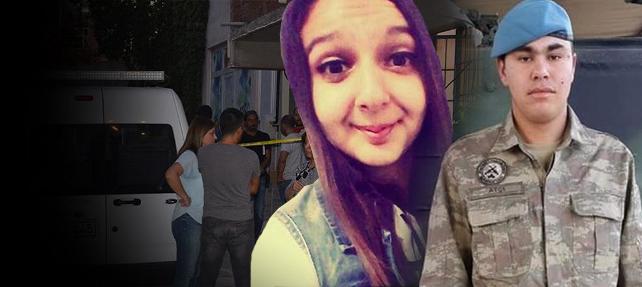 ASKERDEN İZİNE GELDİ, KIZ ARKADAŞINI KATLETTİ