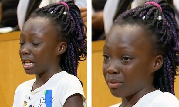 9 YAŞINDAKİ KIZ DÜNYAYI AĞLATTI