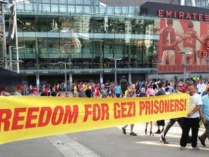 Galatasaray Taraftarından da Geziye Destek Geldi