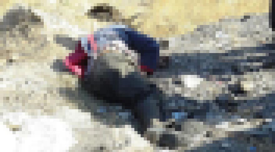 AYVALIK'TA YOL KENARINDA CESET BULUNDU