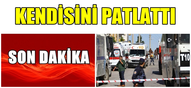 GAZİANTEP'TE CANLI BOMBA PATLADI; 3 POLİS ŞEHİT 8 YARALI