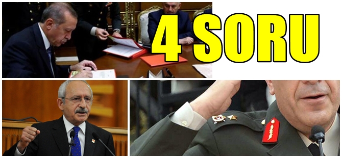 KILIÇDAROĞLU'NDAN ÇOK KONUŞULACAK 4 KRİTİK OLAY VE 4 SORU