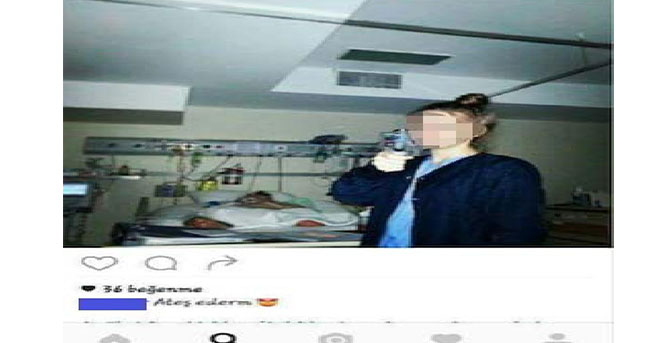 DEVLET HASTANESİNDE HEMŞİRE SKANDALI