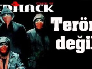 'Terörist değiliz'