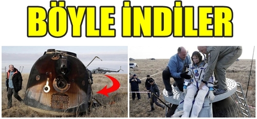 3 ASTRONOT GÖKYÜZÜNDEN BÖYLE İNDİLER