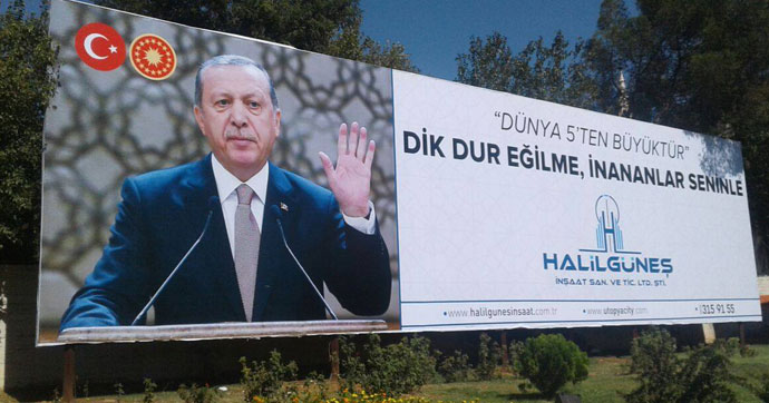 ERDOĞAN'I GÖKLERE ÇIKARAN MÜTEAHHİT TUTUKLANDI