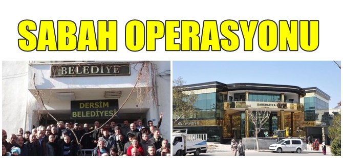 HDP'Lİ 2 İL BELEDİYE BAŞKANLARINA GÖZALTI