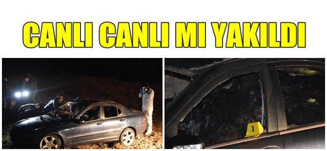 KONYA'DA LÜKS ARAÇ İÇERİSİNDE DEHŞET