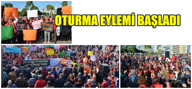 ANTALYA'DA BİNLERCE KİŞİ "TECAVÜZ YASASINI" PROTESTO ETTİ
