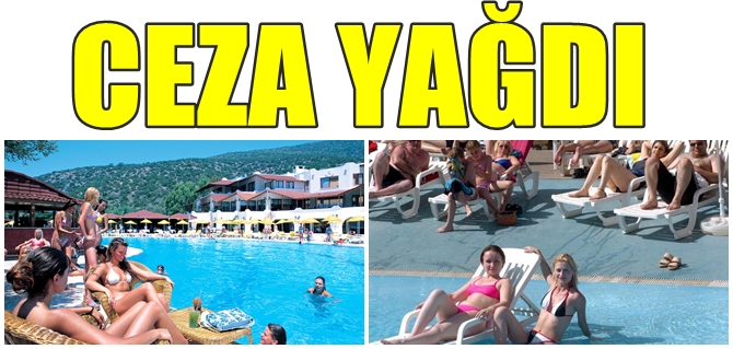 ANTALYALI DEV TURİZM ŞİRKETLERİNE CEZA YAĞDI