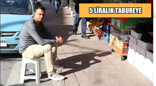 ANTALYA'DA ESNAFA TABURE ŞOKU;412 TL CEZA