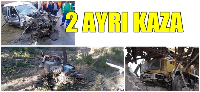 ESKİŞEHİR'DE FECİ KAZA 1 ÖLÜ,2 Sİ AĞIR 5 YARALI
