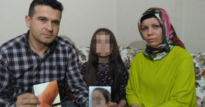 '8 YAŞINDAKİ KIZI DİŞ DOKTORU DARP ETTİ'