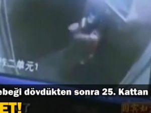 18 aylık bebeği dövdükten sonra 25. Kattan aşağı attı!