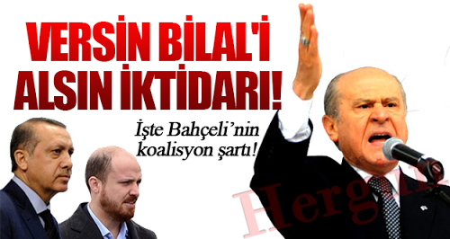 BAHÇELİ BİLAL'İ İSTERKEN HİLALİ VERDİ