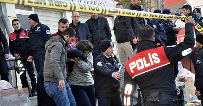 GAZİANTEP'TE YARDIM DERNEĞİNDE YAĞMA