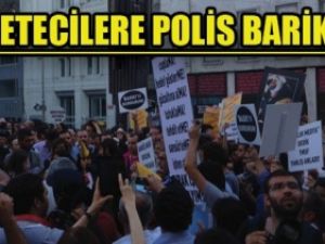 Gazetecilere Polis Barikatı!