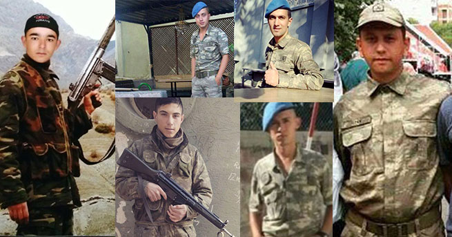 TÜRKİYE'YE ATEŞ DÜŞTÜ; İŞTE ŞEHİTLERİN KİMLİKLERİ