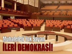 Muhalefeti Yok Sayan İleri Demokrasi!