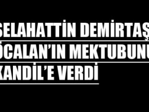 Demirtaş mektubu Kandil'e verdi