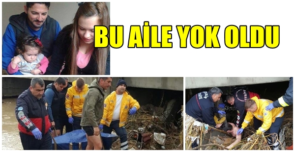 MERSİN'DEN ACI HABER; 1 AİLE YOK OLDU 2 KAYIP