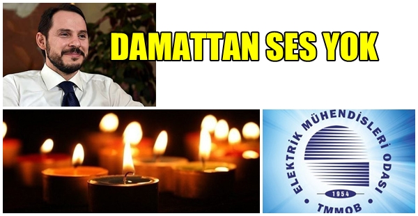 İSTANBUL'A KARANLIK HABER; YENİ YILA MUMLA