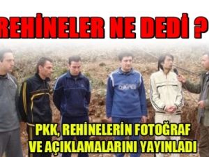 İşte Rehineler ve Açıklamaları