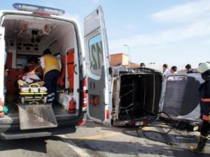 D-100'de inanılmaz kaza