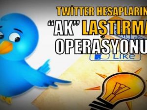 Twitter hesaplarını 'AK'laştırma sahtekarlığı!